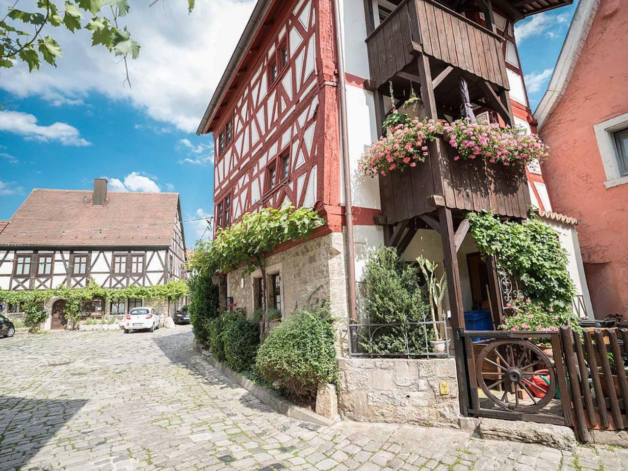 Gaestehaus Moenchshof Sommerhausen Exteriér fotografie