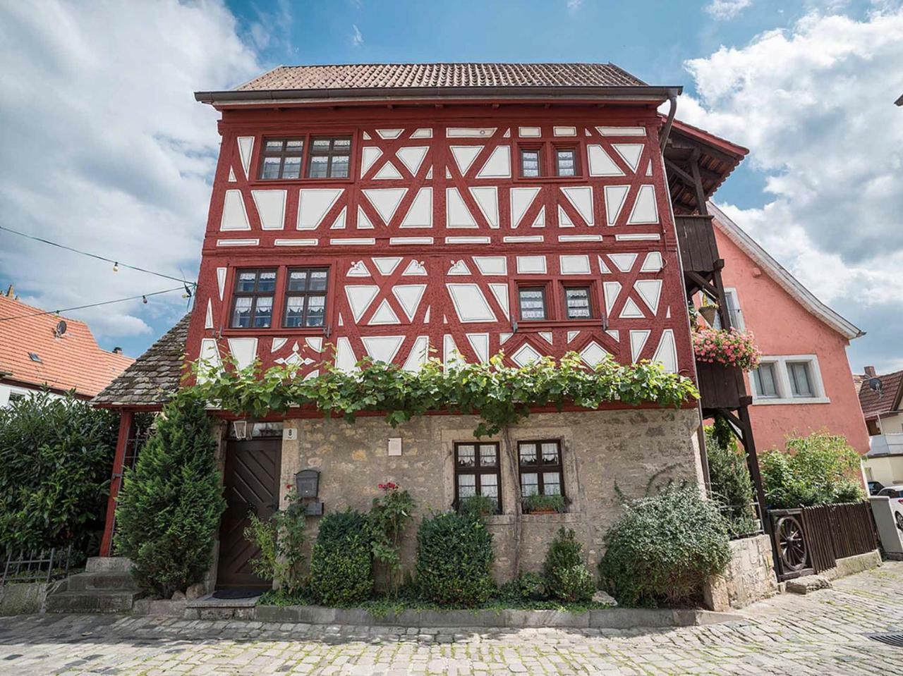 Gaestehaus Moenchshof Sommerhausen Exteriér fotografie